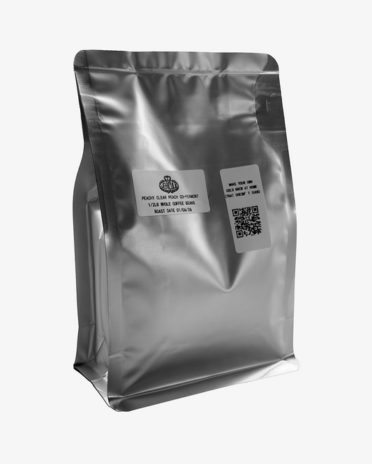 VÉHICULE PEACHY CLEAR COFFEE BEANS